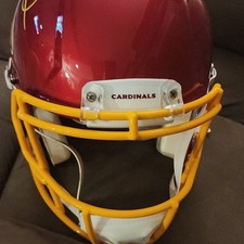 Arizona Cardinals Kurt Warner Autographed Football Helmet Original The Real Auto