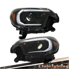 For Toyota Tacoma 2012 2013 2014 2015 Headlights Leftright Black Halogen Wdrl For Toyota Tacoma 2012 2013 2014 2015 Headlights Leftright Black Halogen Wdrl