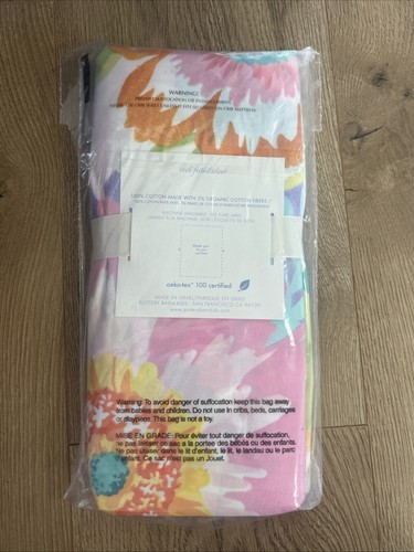 NUOVO fienile ceramica bambino fiori culla lenzuolo aderente ragazze luminoso audace floreale - Foto 2 di 2