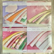 Creative Memories Paper Packs Little Girl Baby Girl Bright Soft Blush Blooms