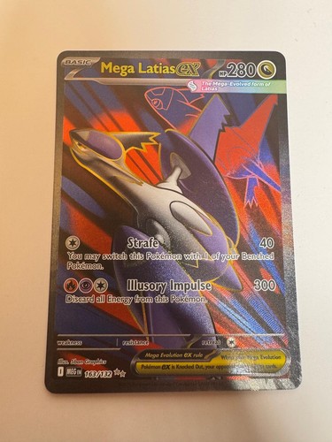 Pokemon tcg ME01: Mega Evolution #163/132 Mega Latias ex