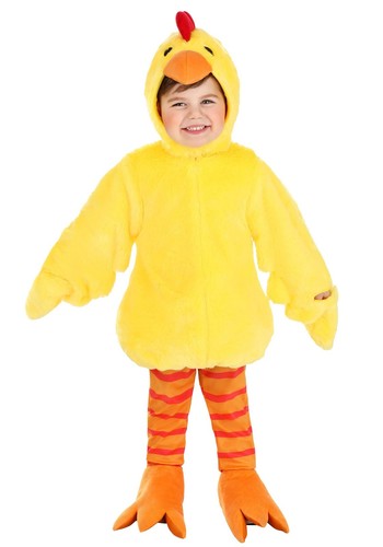 Toddler Yellow Chicken Costume