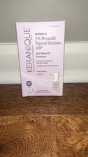 Keranique Women's Hair Regrowth Treatment 2 Minoxidil Topical 2 fl.oz Exp 07/28