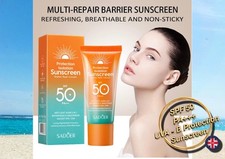 2 x Suncream SPF 50+ UVAB PA+++ 6 in 1 Sweat Water Proof Moisturising Isolation