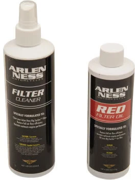 Arlen Ness воздушный фильтр очиститель/комплект масла - красный мотоцикл уличный велосипед 18-076 - Изображение 2 из 4