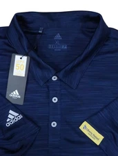 NWT ADIDAS LIBERTY MUTUAL INSURANCE GOLF  polo shirt mens XL UV TECH PERFORMANCE