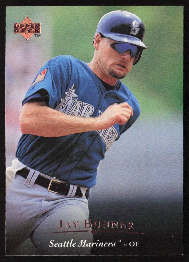 1995 Upper Deck Jay Buhner #345 Seattle Mariners