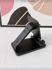 Adjustable Dual Folding Cell Phone Stand Foldable Desktop Phone Holder