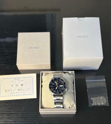 Seiko 5 Sports SBSA259 Cal.4R36 Jour Date St. Acier Automatique Montre Hommes - Photo 2 sur 4