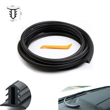 Universal 1.6M U Type Car Rubber Sound Seal Strip Dashboard Edges Sealing Strips