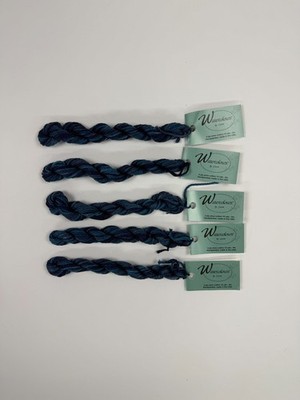 Caron Watercolours 160 Night Sky Hand Dyed Cotton Thread Skeins Same Dye Lot