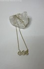 Artisan 925 Sterling Vermeil CZ 444 Pendant Necklace 2.0g — photo 2