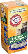 ARM  Hammer Cat Litter Deodorizer Powder Pack 20 Ounce of 3 , Basic