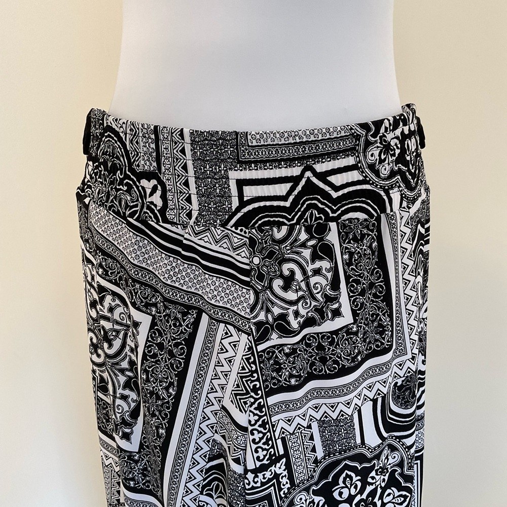 Cache Monochrome Patterned Pants - image 6