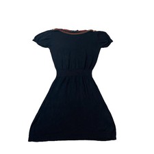 Gucci Kids Girls Dress Black Green Red Size 8 Casual Cotton