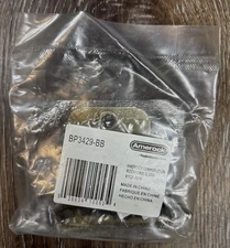 Amerock BP3429-BB Burnished Brass Self-Closing Variable Overlay Hinge Pair