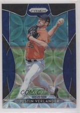 2019 Panini Prizm Tier II Navy Blue Kaleidoscope 17/35 Justin Verlander #164 o7m