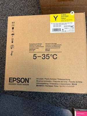 Epson T741420-1 Yellow Ink 1000ML For F series printer EXPIRED