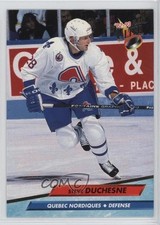 1992-93 Fleer Ultra Steve Duchesne #384 0a4