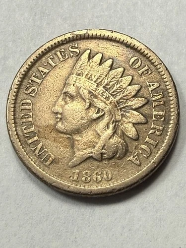 ** 1860 CN INDIAN CENT- FINE (FILL THAT SPOT IN YOUR SET)- PRICED TO SELL 🔥 **