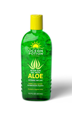 Ocean Potion Aloe Vera Gel 8.5oz After Sun Face Body Moisturizing Skin Care