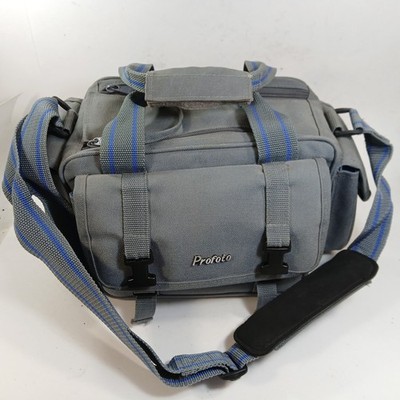 PROFOTO Camera Photo Bag  Padded Shoulder Strap Gray Blue