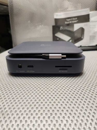 j5create Type-C Dock Dual 4K HDMI - JCD3198 - NEW - Picture 5 of 8