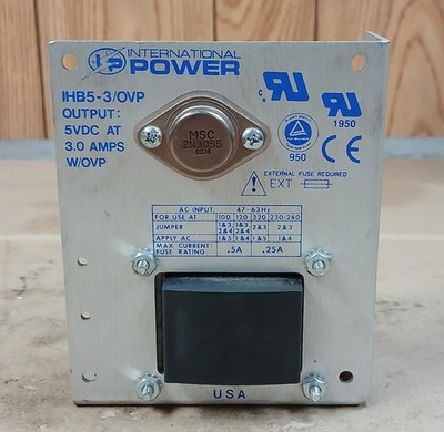 International Power IHB5-3OVP Linear Power Supply