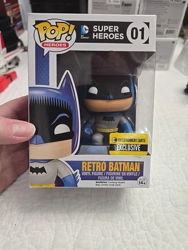 Funko Pop! Vinyl: DC Universe Retro Batman #01 Entertainment Earth Exclusive New