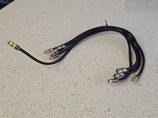 RCA Cable 4x Cables 20" Long 28" High End Audio Qty 4x Audio Upgrade