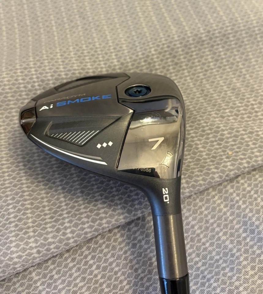 Mint Callaway Ai Smoke Triple Diamond 20* 7-Wood Upgraded Tour AD TP 8S Shaft - Image 3 of 4