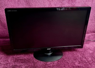 Acer LCD Monitor 22'' S220HQL VGA, DVI - voll funktionsfähig