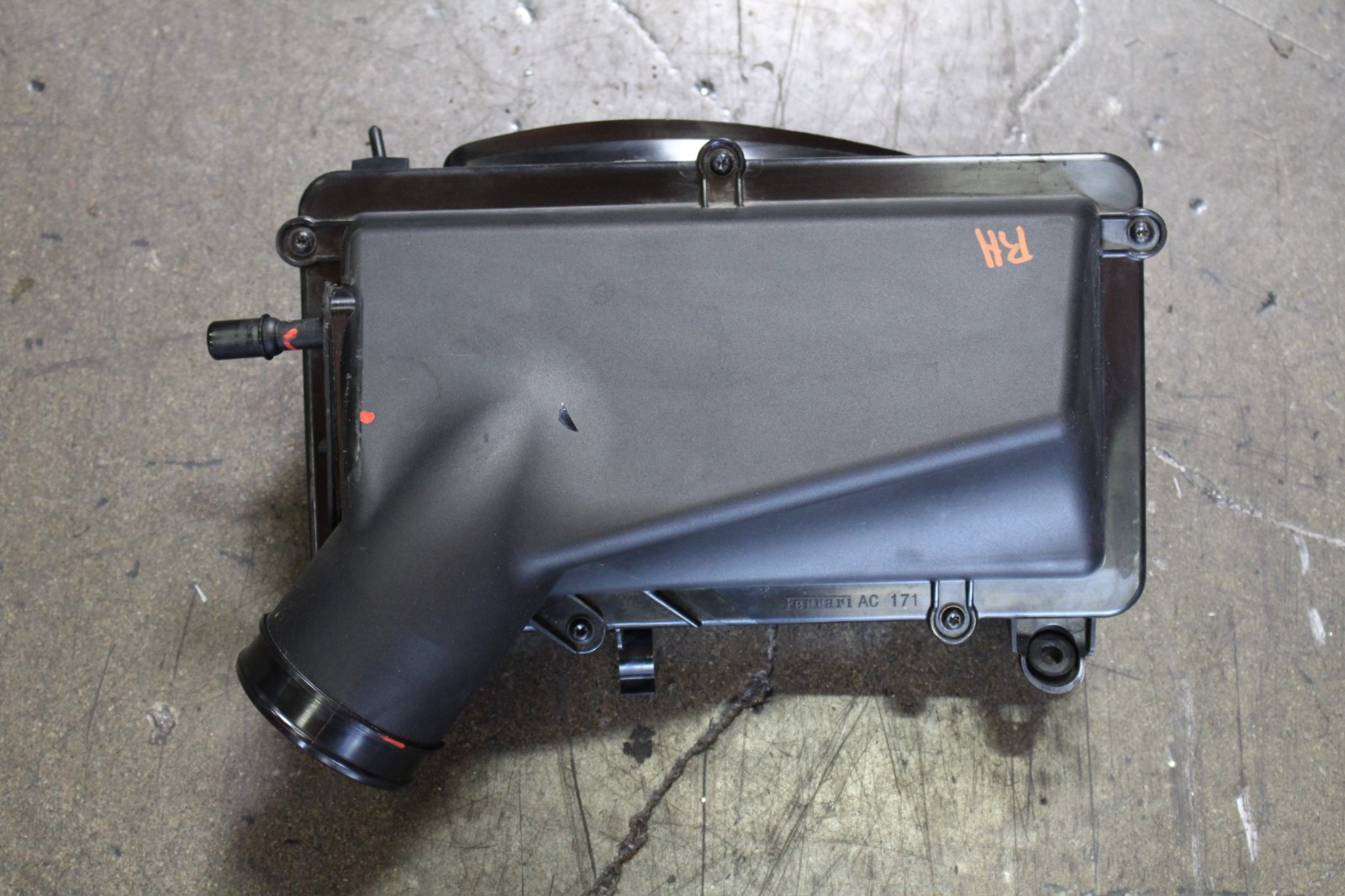 Ferrari 296 GTB, RH, Right, Air Cleaner Box, Dmg, Used, P/N 900167