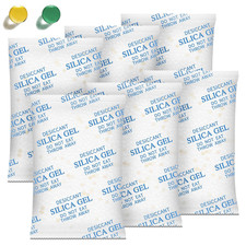 Moisture Absorbers   100 Gram 16 Packs Silica Gel Packets Food Grade Silica Pack