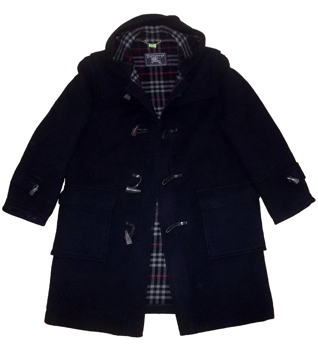 ジャケット・アウター Burberrys specialty Duffle coat navy XL Wool dufflecoat Burberry Blue size 4 US in Wool - 39641023