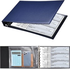Carpeta De Chequera Comercial De 7 Anillas Pa...