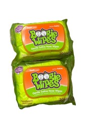 Boogie Wipes Gentle Saline Wipes for Stuffy Noses Fresh Scent - 30ct ea 2 Pack