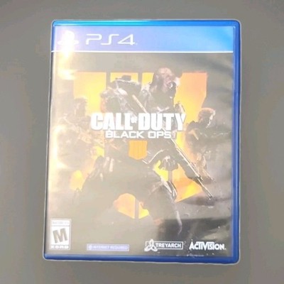 Call of Duty Black Ops 4 Sony PlayStation (PS4, 2018) EUC  Ships FREE in USA