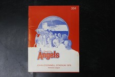 Quad-City Angels Magazine 1978 John O'Donnell Stadium Midwest League Baseball