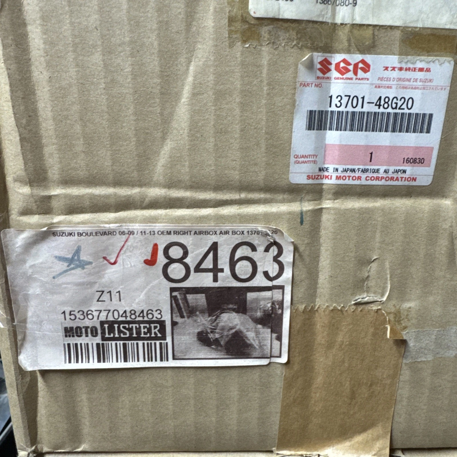 CLEANER, AIR RH | MODEL K8/K9; Includes Item(s) 2 - 16
