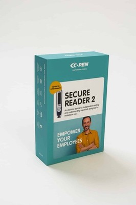C-PEN C610S Secure Reader 2 White OLED Display Earphone Connection Rechargeable