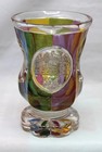 BIEDERMEIER ERA FRIENDSHIP GOBLET w/ ETCHED ARCHITECTURE & FLASH GLASS PANELS — photo 2
