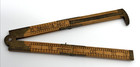 VINTAGE CRAFTSMAN NO. 132 BOXWOOD FOLDING RULE CALIPER SLIDE 12" EXCELLENT — photo 7
