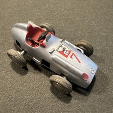 Vintage Schuco Micro Racer 1043 Mercedes-Benz Diecast Wind-Up Car As Is, No Key