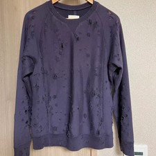 Soloist Damage Sweat Crewneck Men  s Size 46