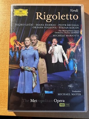 RIGOLETTO / Damrau / Lucic / Beczala - MET (Mariotti) NYC 2012 - DG DVD  HD NTSC