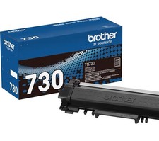 BRAND NEW IN BOX Brother TN730 Black Toner Cartridge - 12000 Page Yield UP 