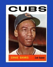 1964 Topps Set-Break # 55 Ernie Banks VG-VGEX *GMCARDS*