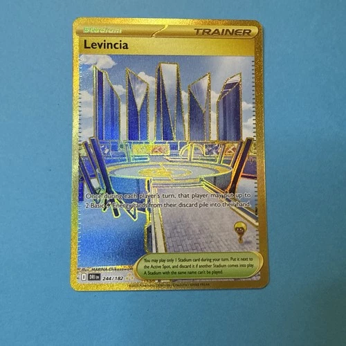 Levincia 244/182 Hyper Rare Destined Rivals Pokemon NM