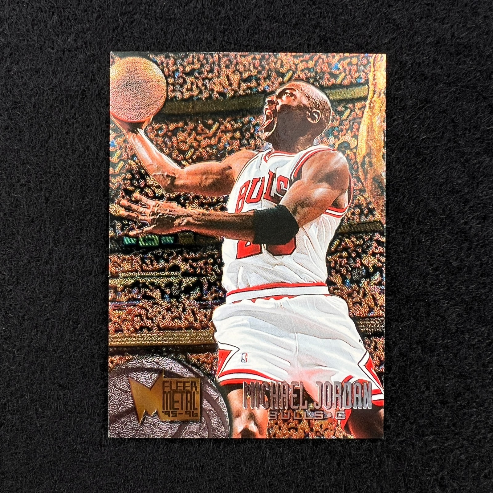 1995-96 Fleer Metal - Michael Jordan #13 Chicago Bulls NBA Fast Shipping 1001